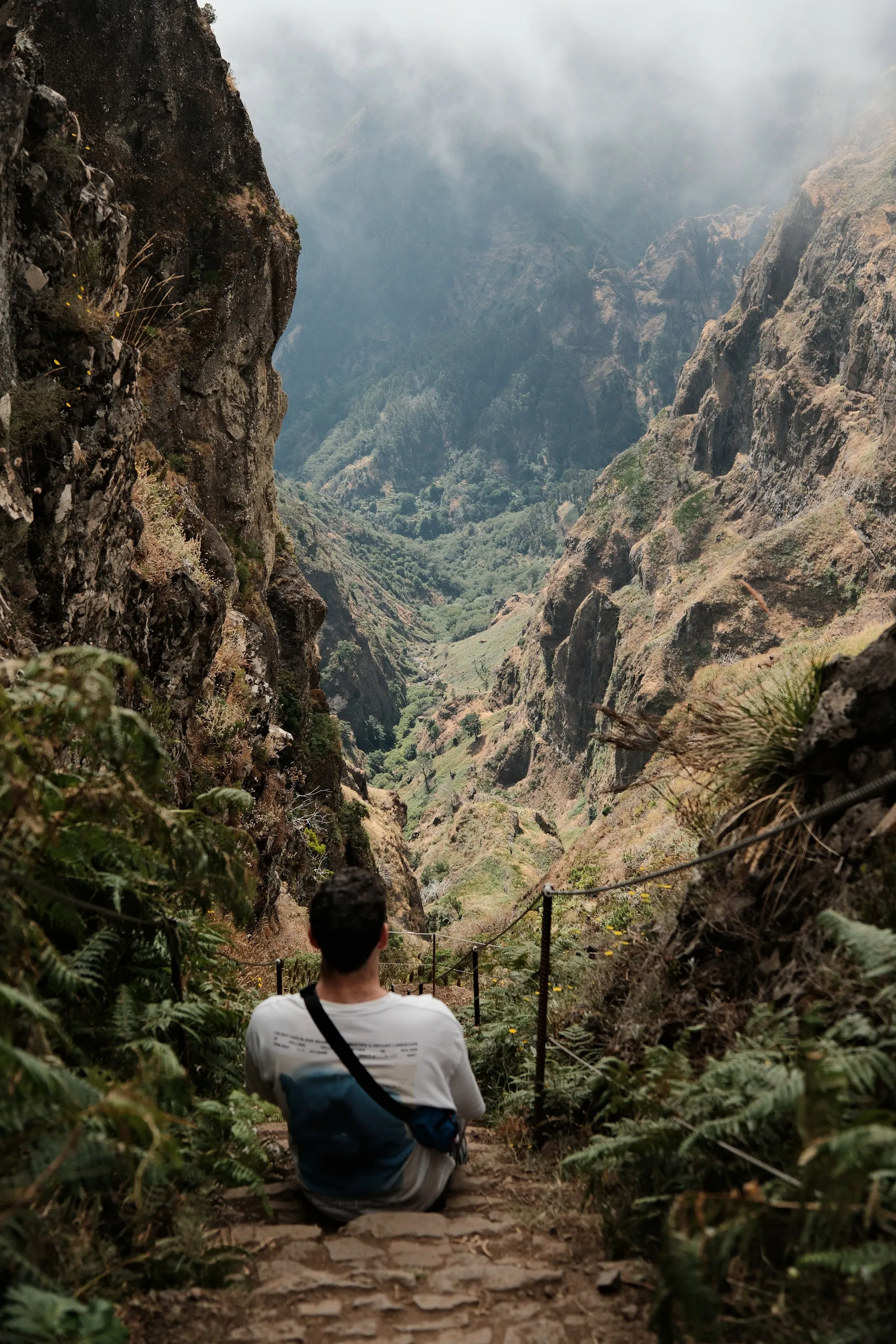 Down into the valley