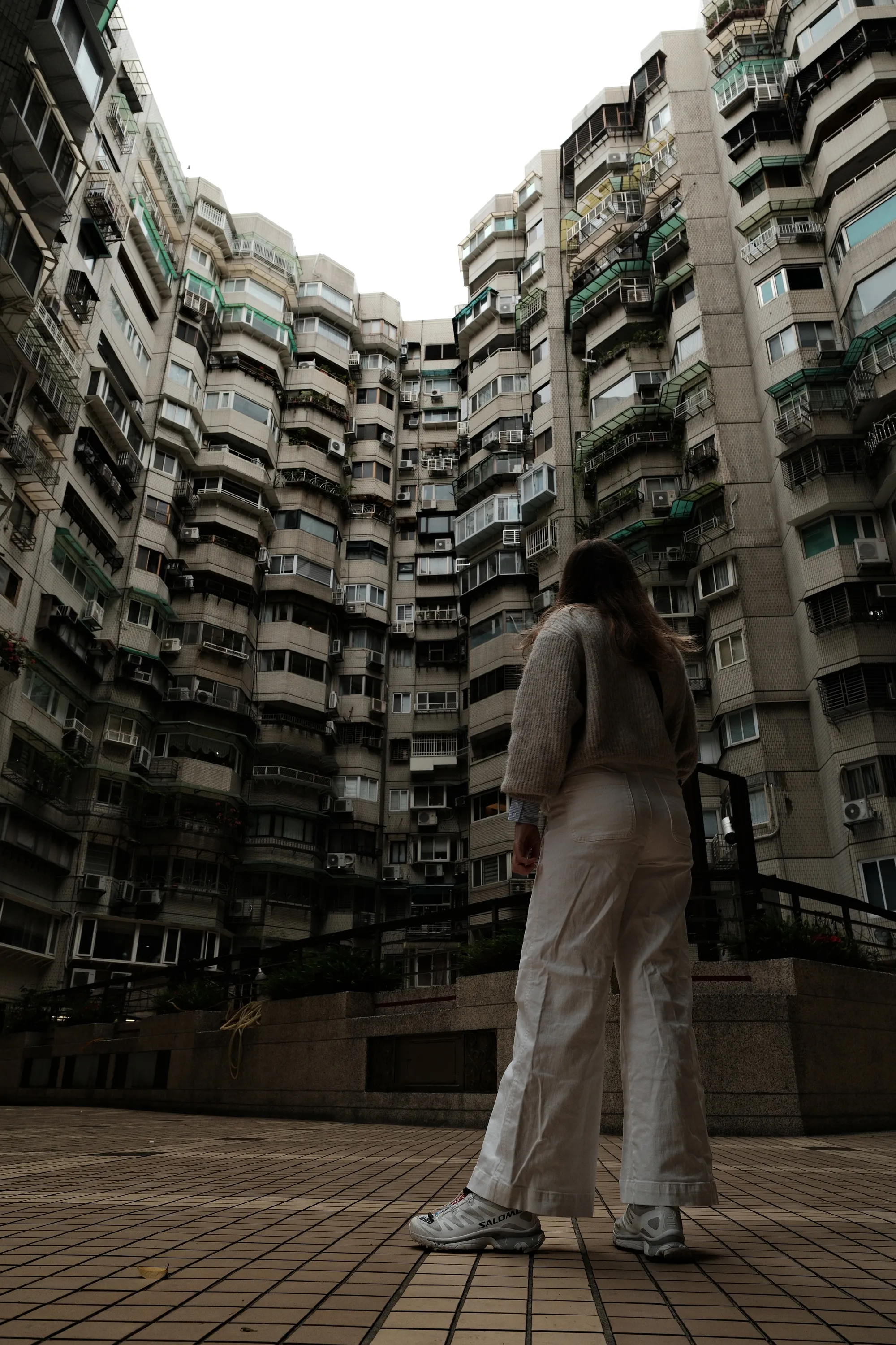 Between the towers